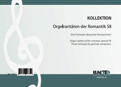 Diverse: Orgelraritäten der Romantik 58: Drei Fantasien deutscher Komponisten