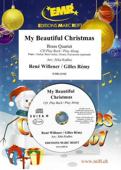 R. Willener: My Beautiful Christmas, 4Blech (+CD)