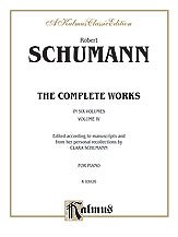 R. Schumann y otros.: Schumann: Complete Works (Volume IV)