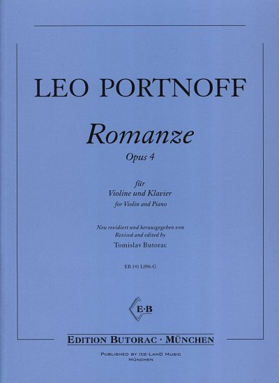 L. Portnoff: Romanze op. 4, VlKlav (KA+St)