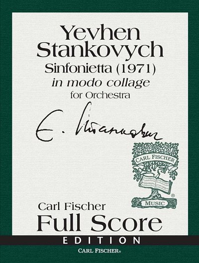 Y. Stankovych: Sinfonietta, Sinfo (Part.)
