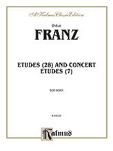 O. Franz m fl.: Franz: Etudes and Concert Etudes