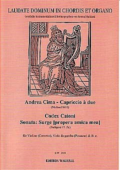 Cima Andrea: Capriccio A Due + Sonata Surge Laudate Dominum 