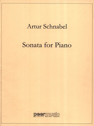 A. Schnabel: Sonate