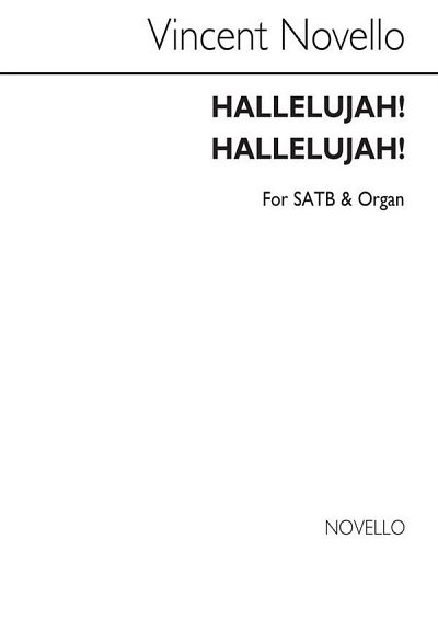 V. Novello: Hallelujah! Hallelujah!, GchOrg (Chpa)