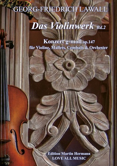 G. Lawall: Konzert g-Moll op. 147, ViolCmbOrch (Pa+St)