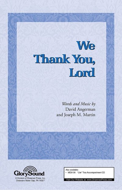 D. Angerman y otros.: We Thank You, Lord
