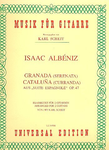 I. Albéniz: Granada (Serenata); Cataluna (Curranda) aus der Suite espagnole" aus op. 47