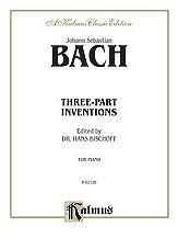 J.S. Bach y otros.: Bach: Three-Part Inventions (Ed. Hans Bischoff)