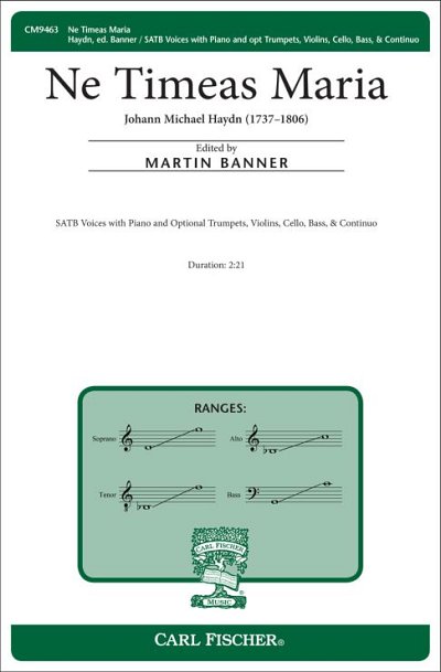 M. Haydn et al.: Ne Timeas Maria