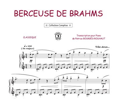 Berceuse de Brahms, GesKlavGit (EA)