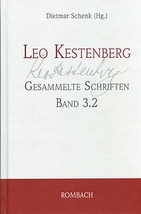 L. Kestenberg:  Briefwechsel 2  (Bu)