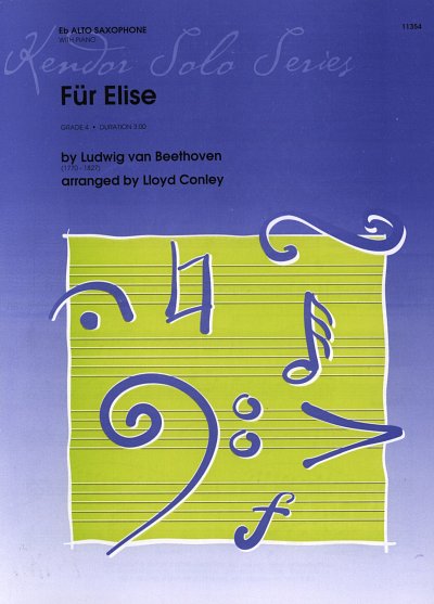 L. v. Beethoven: Fur Elise, ASaxKlav