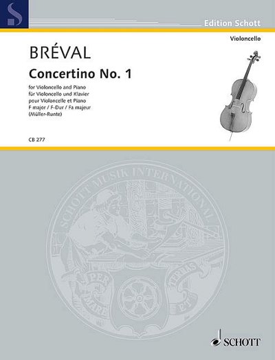 DL: J.-B. Bréval: Concertino No. 1 F-Dur, VcKlav