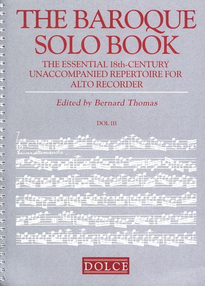 B. Thomas: The Baroque Solo Book, Ablf