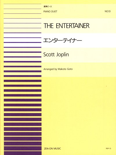 S. Joplin: The Entertainer Nr. 13, Klav4m