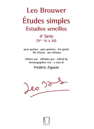 L. Brouwer: Études simples 4, Git
