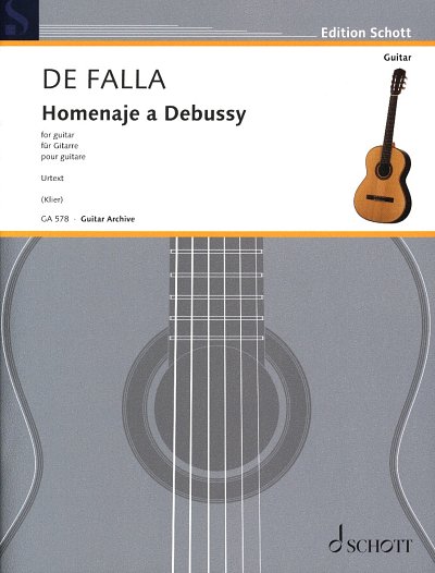 M. de Falla: Homenaje a Debussy, Git