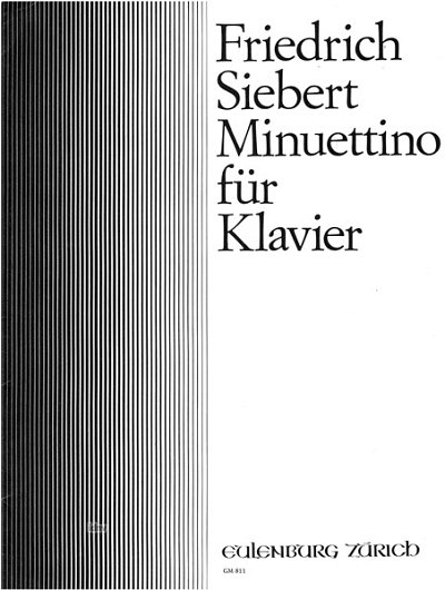 F. Siebert: Minuettino, Klav
