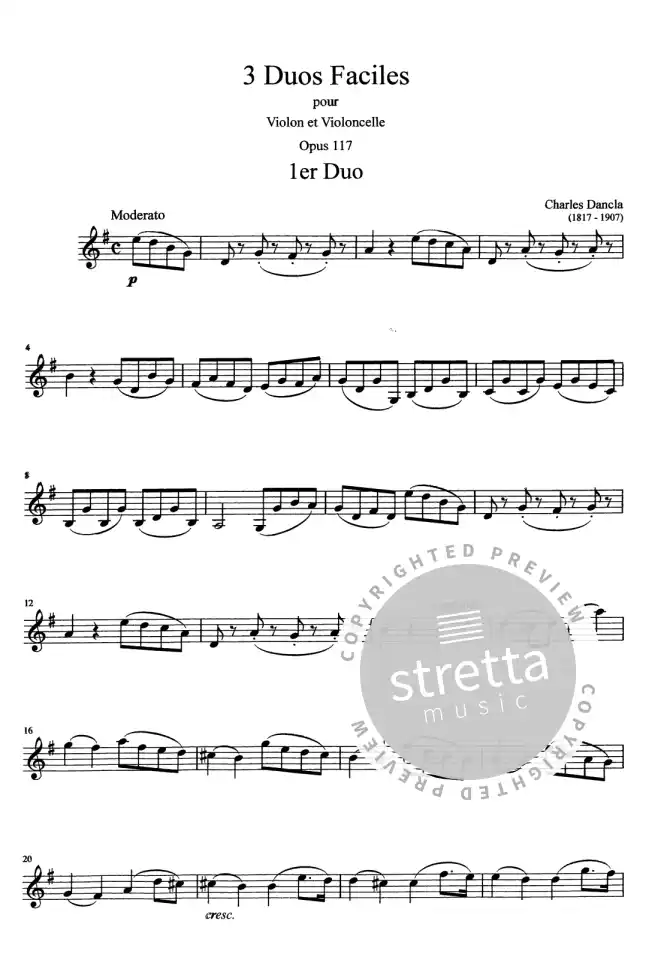C. Dancla: Duo Facile Op 117/1 (3)