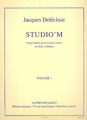 J. Delécluse: Studio'M Vol.1, Kltr (Part.)