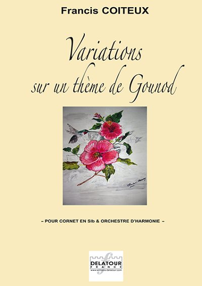COITEUX Francis: Variationen über ein Thema von Gounod für K