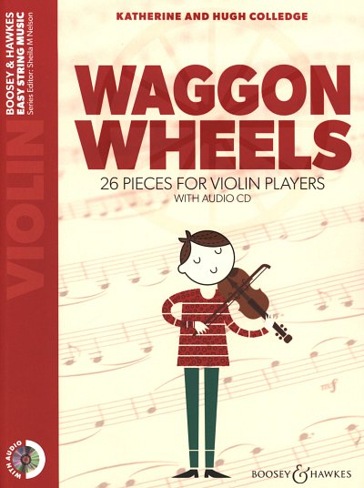 AQ: K. Colledge: Waggon Wheels 1, Viol (+CD) (B-Ware)