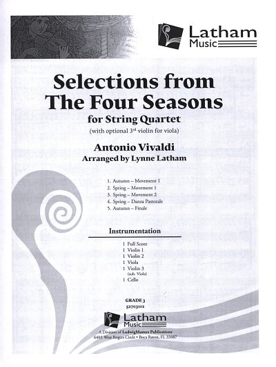 Selections from the Four Seasons, 2VlVaVc (Part.)
