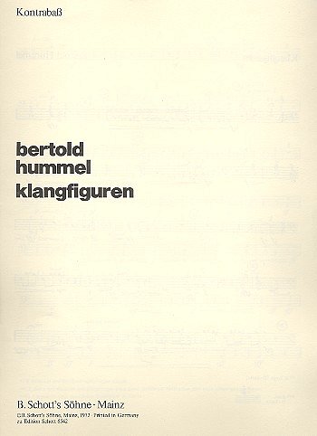 H. Bertold: Klangfiguren op. 43 , Stro (Kb)