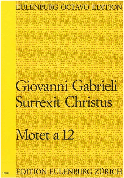 G. Gabrieli: Surrexit Christus, GchBlasOrg (Part.)