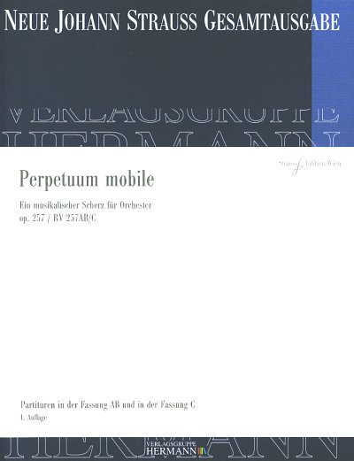 J. Strauß (Sohn): Perpetuum mobile op. 257, Sinfo (Pa)