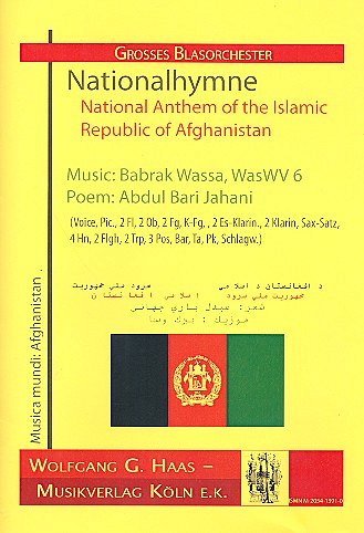 Wassa Babrak: Nationalhymne Afghanistan Waswv 6