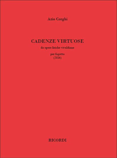 A. Corghi: Cadenze Virtuose, Fag