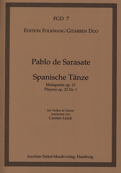 P. de Sarasate: Spanische Taenze