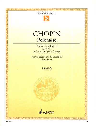 F. Chopin: Polonaise A-Dur op. 40/1 , Klav