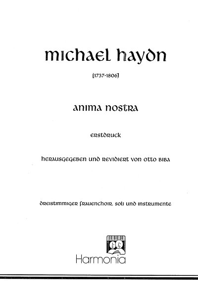 M. Haydn: Anima Nostra, FchKlav
