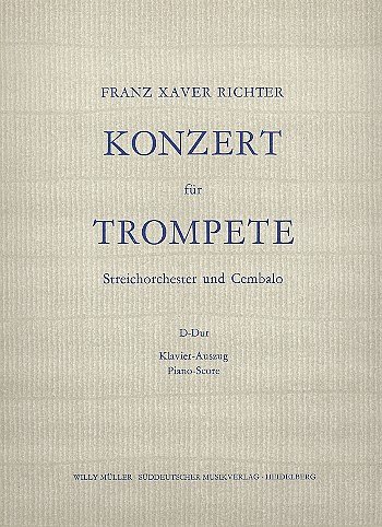 F.X. Richter: Konzert D-Dur (KA)