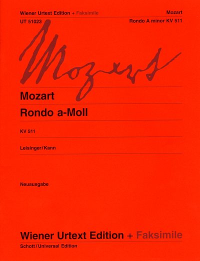 W.A. Mozart: Rondo a-Moll KV 511, Klav