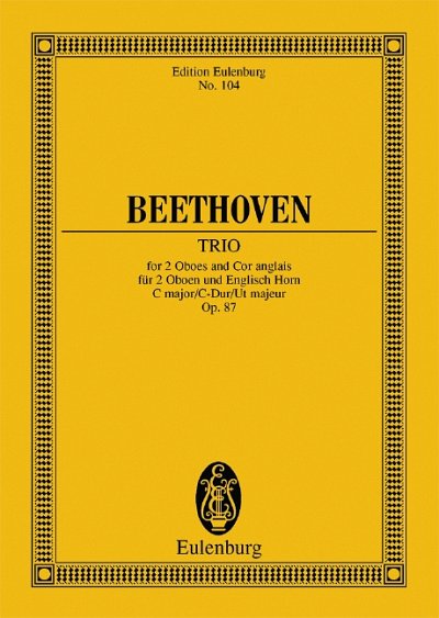 L. van Beethoven: Trio C major