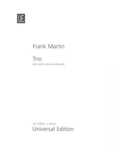 F. Martin: Trio  (Stsatz)