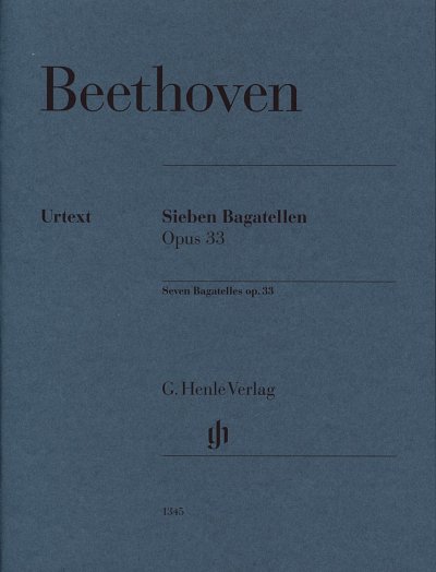 L. van Beethoven: Seven Bagatelles op. 33