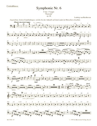 L. v. Beethoven: Symphonie Nr. 6 F-Dur op. 68, Sinfo (KB)
