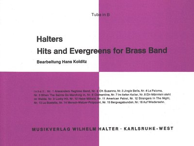H. Kolditz: Halters Hits and Ever, Varblaso;Key (TbBViolins)