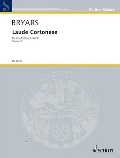 G. Bryars: Laude Cortonese  (Part.)