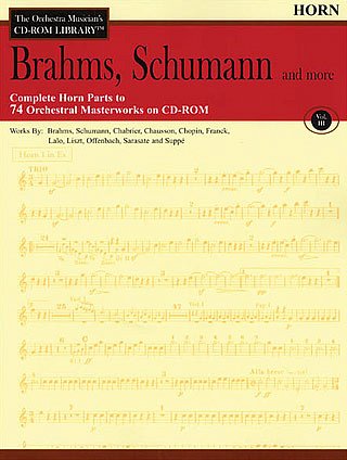 J. Brahms et al.: Brahms, Schumann & More - Volume 3