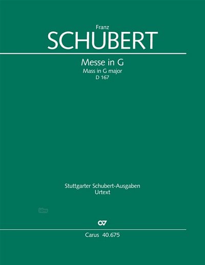 DL: F. Schubert: Messe in G G-Dur D 167 (Part.)