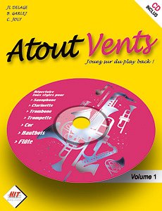J. Delage: Atout Vents, HolzEns (Bu+CD)