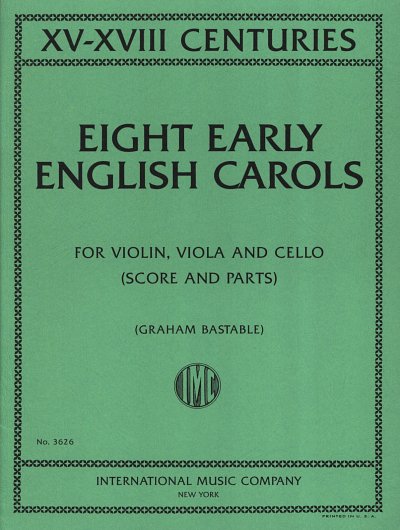 Eight Early English Carols, VlVlaVc (Pa+St)