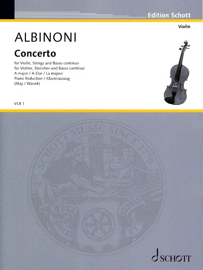 T. Albinoni: Konzert A-Dur , VlStroBc (KASt)