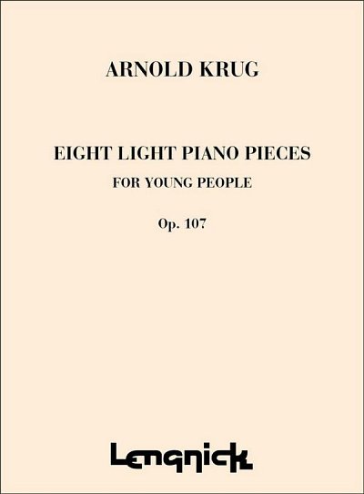 8 Light Piano Pieces Opus 107, Klav